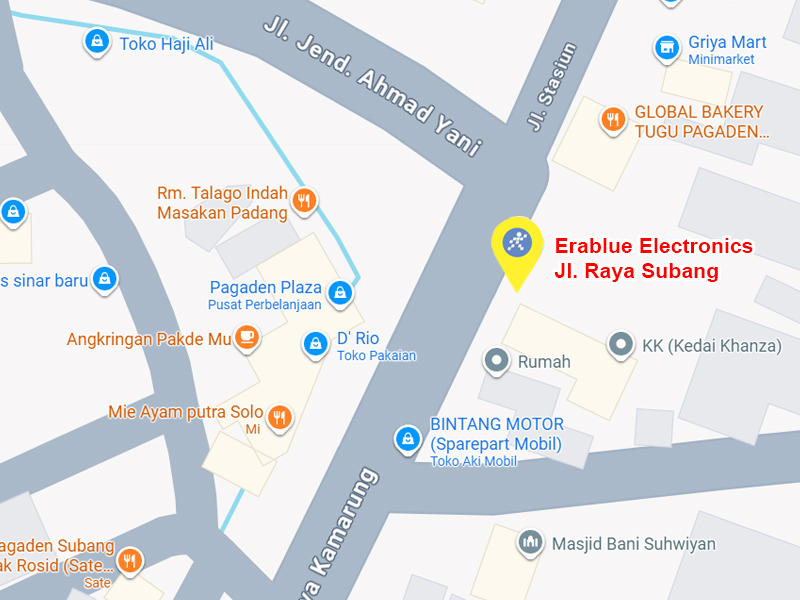Peta ke toko EraBlue di  Jalan Raya Subang - Pagaden, RT 026/ RW 07, Kelurahan/ Desa Kamarung, Kecamatan Pagaden, Kabupaten Subang, Provinsi Jawa Barat.
